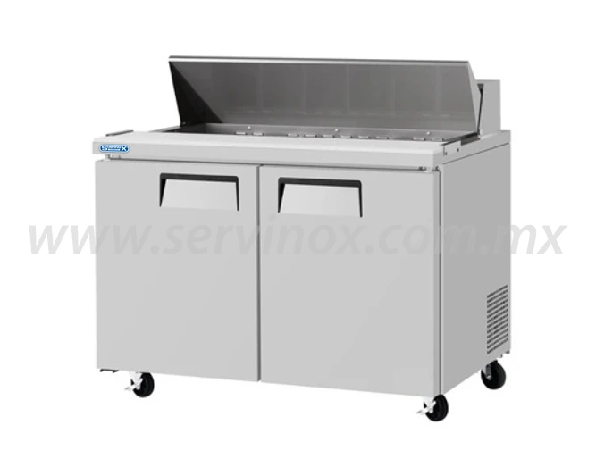 Mesa Refrigerada para Preparar Sandwiches y Ensaladas SOBRINOX MRSS 60 2S